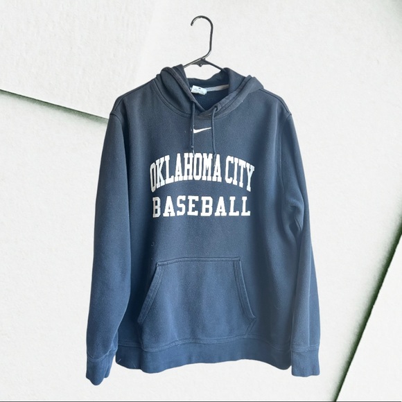 Nike Center Check Hoodie OKC Baseball - Picture 1 of 2